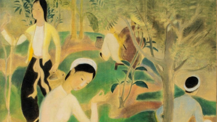 Vietnamese painting sold for high price at Sotheby’s art auction